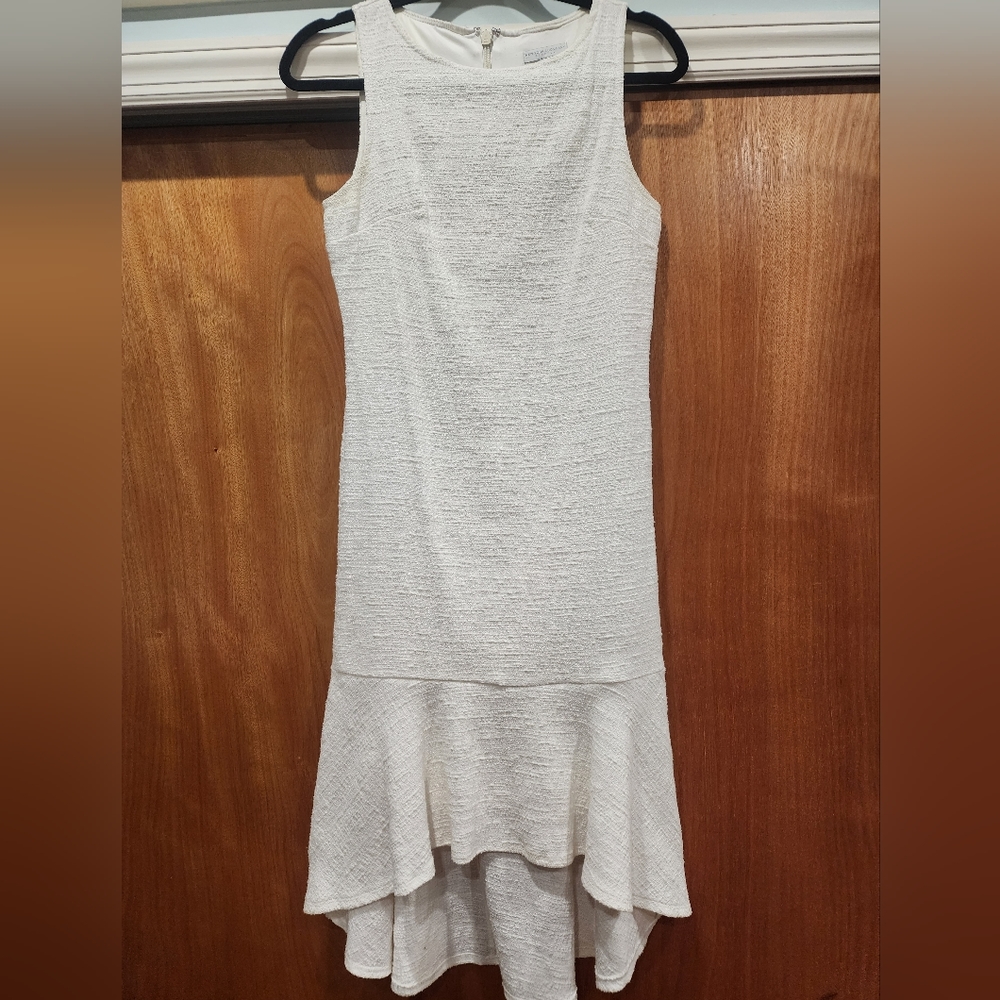 Dress - white. High low